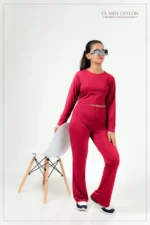 Athletic Elegance Complete Comfort Set Maroon - Image 3