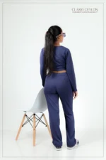 Athletic Elegance Complete Comfort Set Navy Blue - Image 2