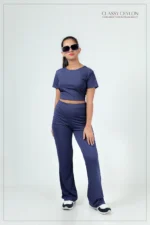 Athletic Elegance Complete Comfort Set Navy Blue - Image 5