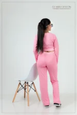 Athletic Elegance Complete Comfort Set Pastel Pink - Image 4