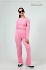 Athletic Elegance Complete Comfort Set Pastel Pink - Image 3