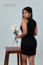 Classy Charm Tight Dress Black - Image 3