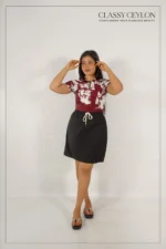 Comfort Fit Mini Skirt - Black