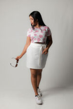 Mini Skirt White - Image 2