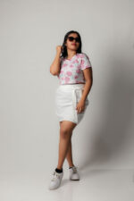 Mini Skirt White