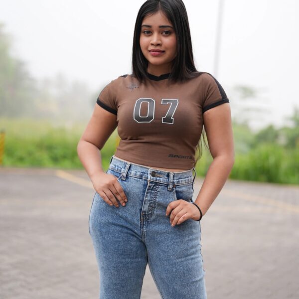 Light washed New Mom Jean